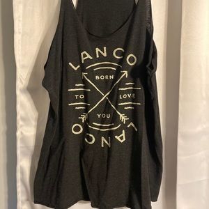 LANCO band tank top